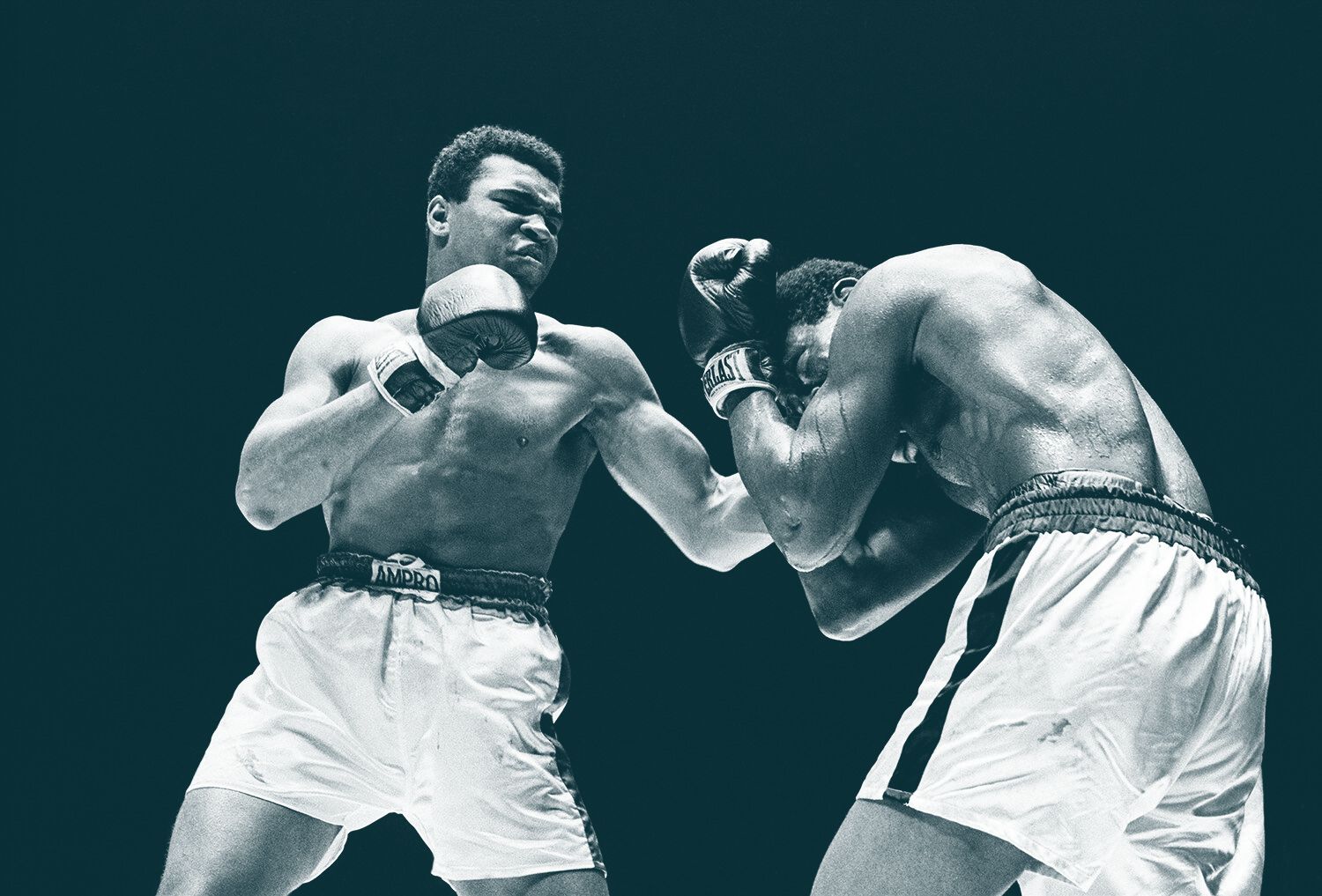 Muhammad Ali in a boxing match — GOATS documentary & immersive