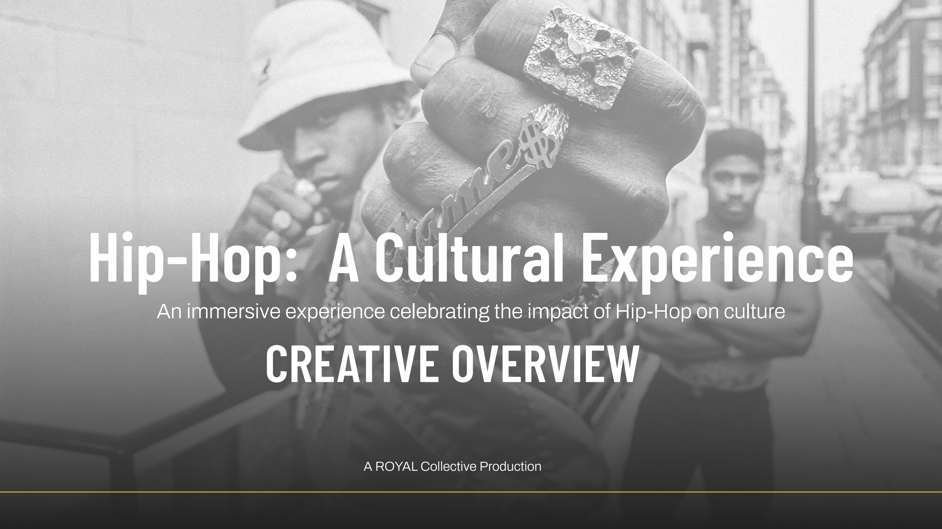 Hip-Hop: A Cultural Experience — creative overview